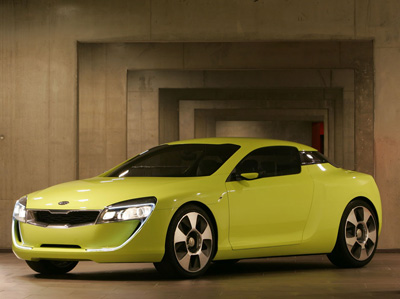 Kia Kee Coupe Concept interior