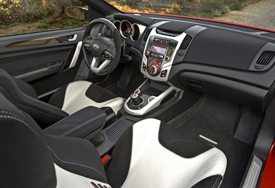 Kia Koup interior