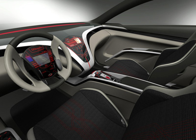 Kia Kue Concept interior