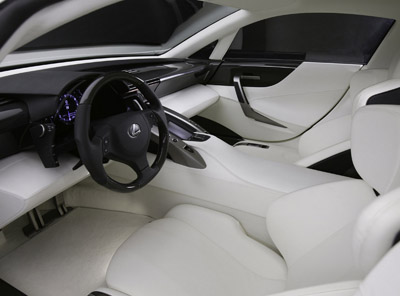 2007 Lexus LF-A Concept interior