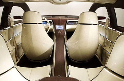 Lincoln MKR concept interior