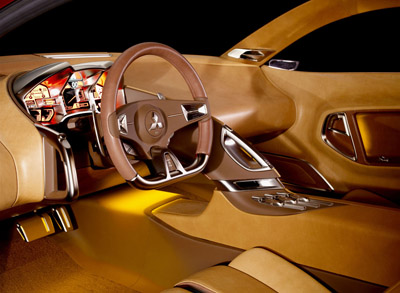 Mitsubishi Concept-RA interior