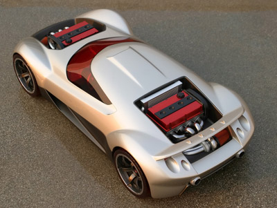 Mitsubishi Double Shotz Hot Wheels concept