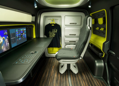 Nissan NV200 interior