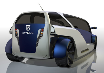 MYBUS concept car by Nuno Teixeira