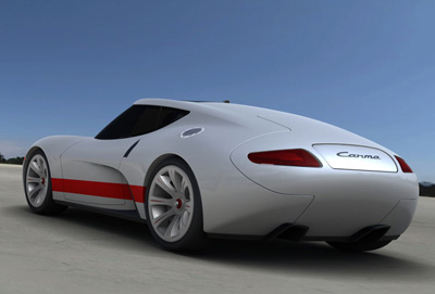 Porsche Carma concept car
