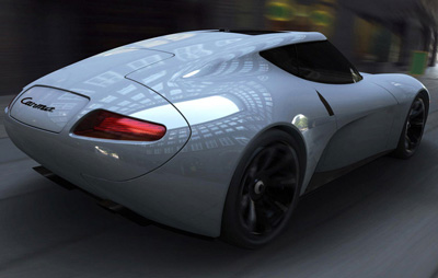 Porsche Carma concept car