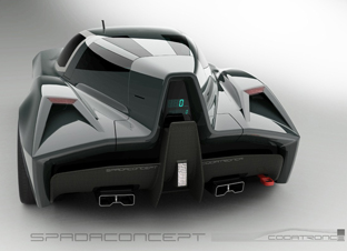 Spada Codatronca supercar