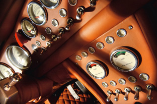 Spyker C8 Spyder interior