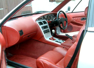 AC Ace sports car interior