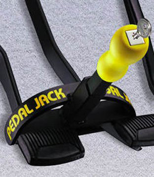 Brake pedal jack