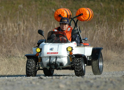 Hellbender amphibious vehicle