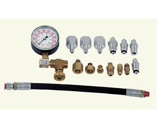 Power steering pressure gauge