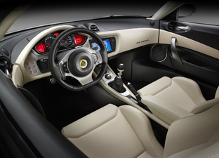 Lotus Evora interior