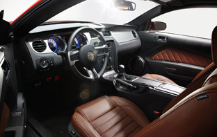 2010 Ford Mustang interior