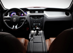 2010 Ford Mustang interior