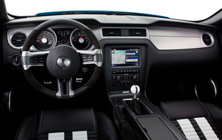 2010 Ford Shelby GT500 Mustang interior