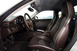 2010 Porsche 911 Sport Classic interior