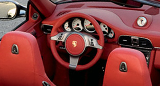 2010 Porsche 911 Turbo interior
