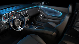 5th generation Chevrolet Camaro RS interior