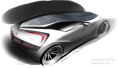 Acura 2+1 concept car