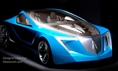 Acura 2+1 concept car