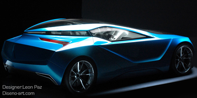 Acura 2+1 concept car