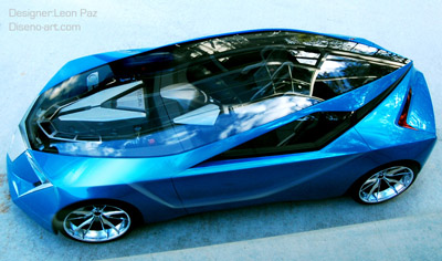 Acura 2+1 concept car