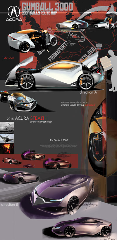 Acura Stealth concept car