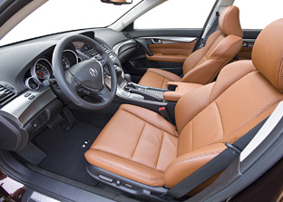 Acura TL SH-AWD interior