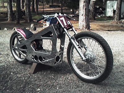 Amp Hog electric motorcycle