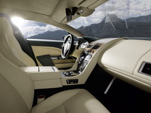 Aston Martin Rapide interior