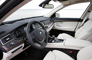 BMW 5 Series Gran Turismo interior