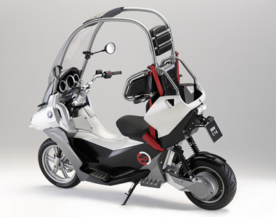 BMW C1-E enclosed electric scooter