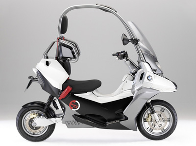 BMW C1-E enclosed electric scooter
