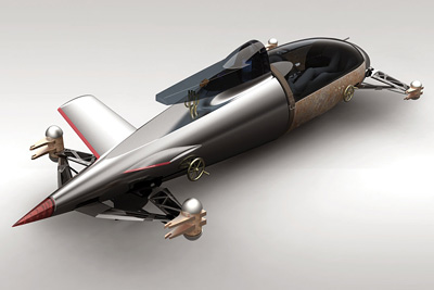 BMW Hydrogen Salt Flat Racer