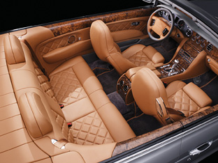Bentley Azure T interior