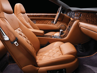 Bentley Azure T interior