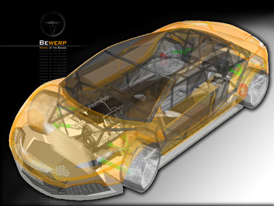 Bewerp Savage Rivale Roadyacht GTS concept car