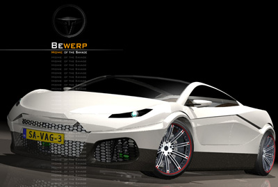 Bewerp Savage Rivale Roadyacht GTS concept car