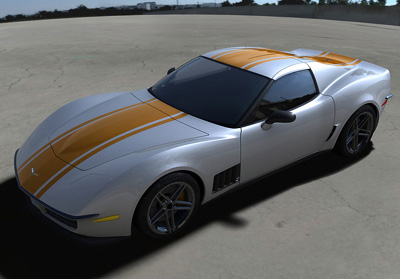 Chevrolet Corvette C3R Stingray concept by Christian Cyrulewski