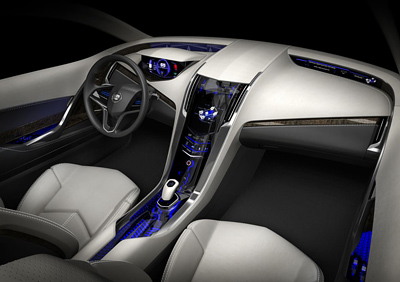 Cadillac Converj Concept interior