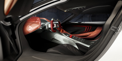Citroen GT (GTbyCITROËN) concept car interior