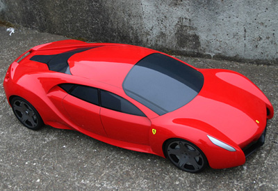 Ferrari on Ferrari Fsx  Ferrari Sedan Xperiment  Concept
