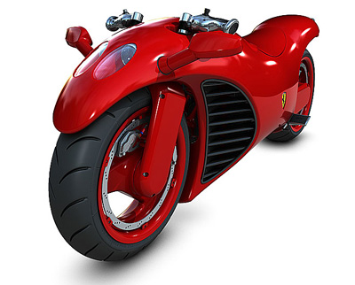 Ferrari V4 motorcycle concept