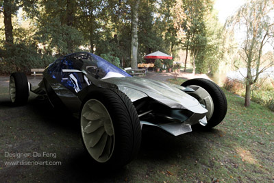 GYM Concept Car by Da Feng