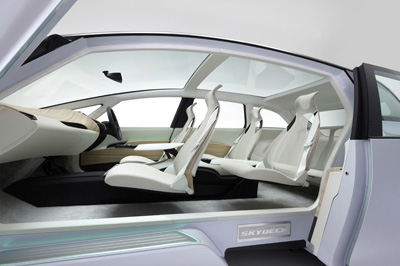 Honda Skydeck interior