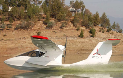 Icon A5 aircraft side view