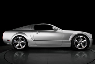 Ford Mustang Iacocca Silver 45th Anniversary Edition