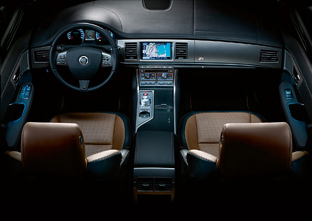 Jaguar XFR interior